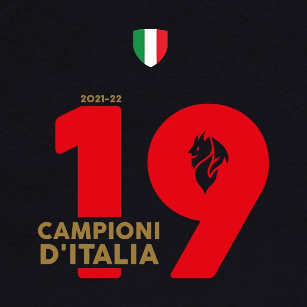 Champions of Italy 2022 - Best Selling Design by Zercohotu